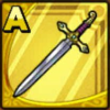 ドラクエタクトの？？？系剣のそうびネクロデアの剣」のアイコン